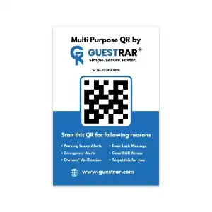 GuestRAR Multi Purpose QR Sticker