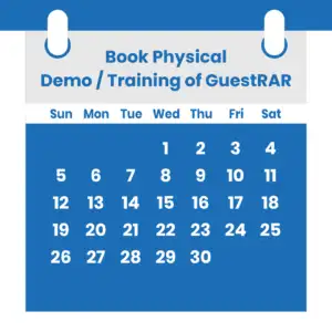 Book Physical Demo / Training of GuestRAR